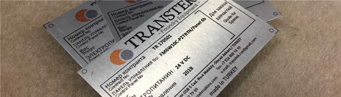 "Ankara'da Metal Etiket Hizmetleri"